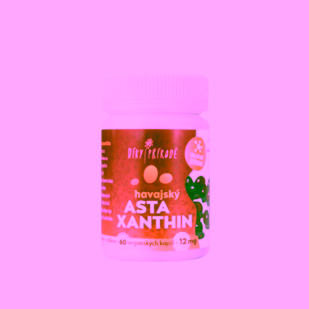 Díky přírodě Havajský astaxanthin Vegan 12 mg