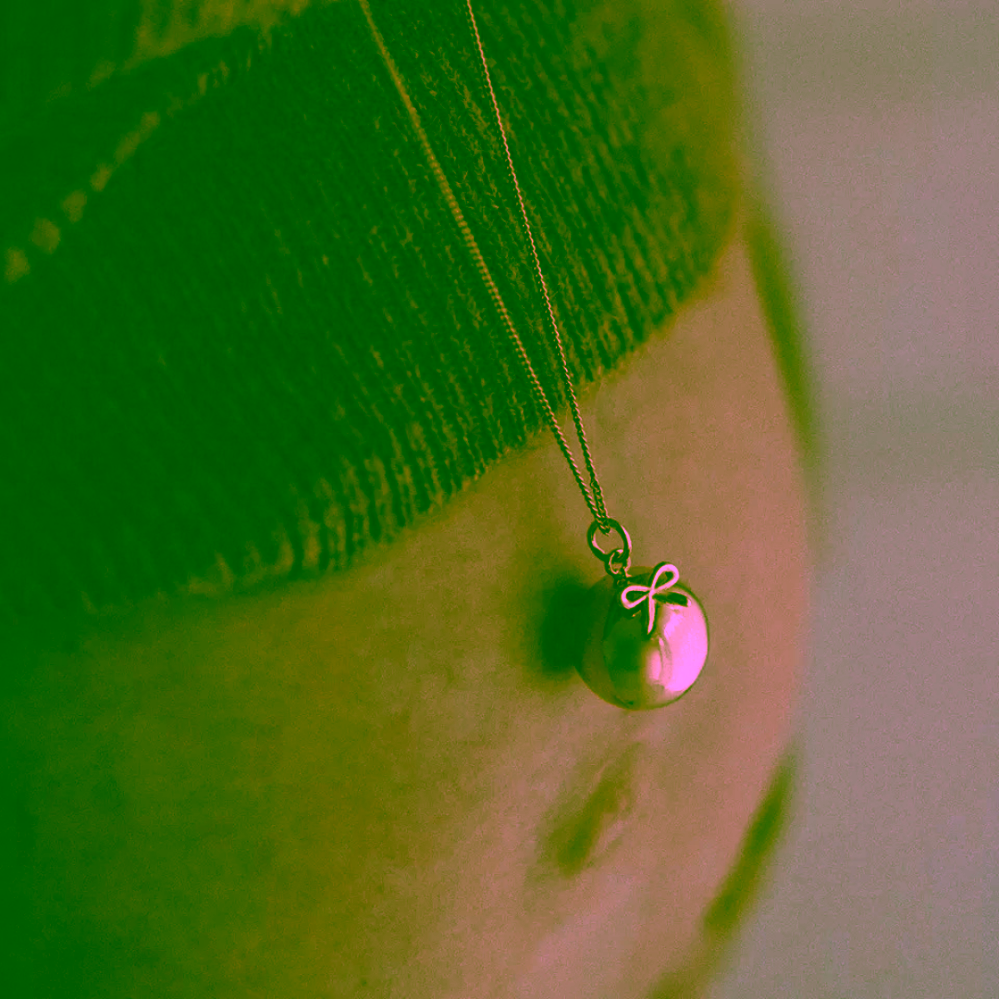 Ilado Bow Pregnancy Necklace těhotenská bola