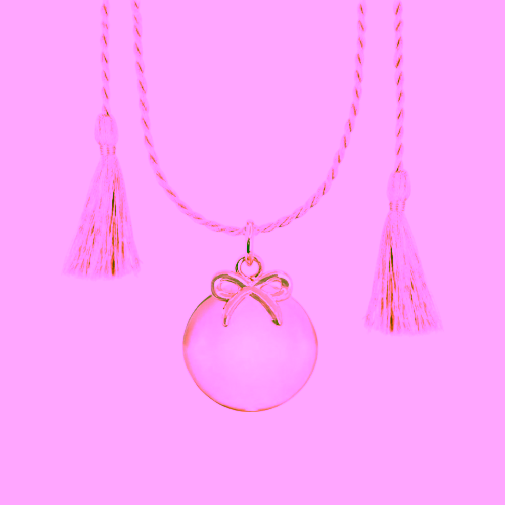 Ilado Bow Pregnancy Necklace těhotenská bola
