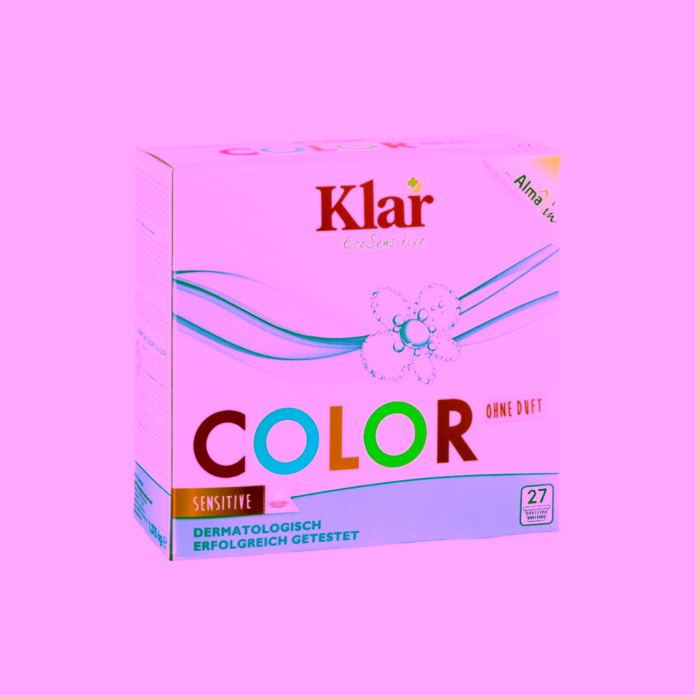 Klar Prací prášek pro barevné prádlo 1,375 kg