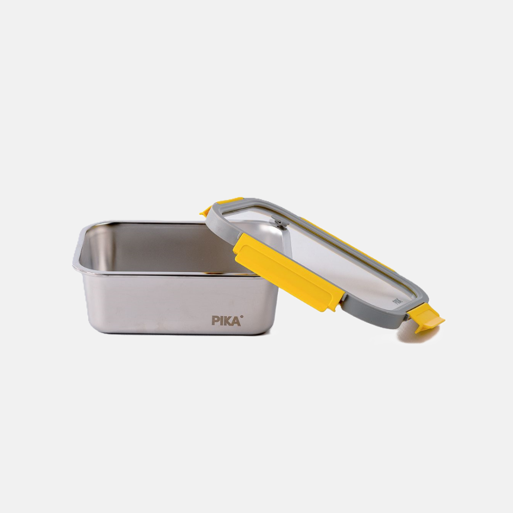 Pika Nerezový jídelní box 1 780 ml se skleněným víkem (PKMS1780)