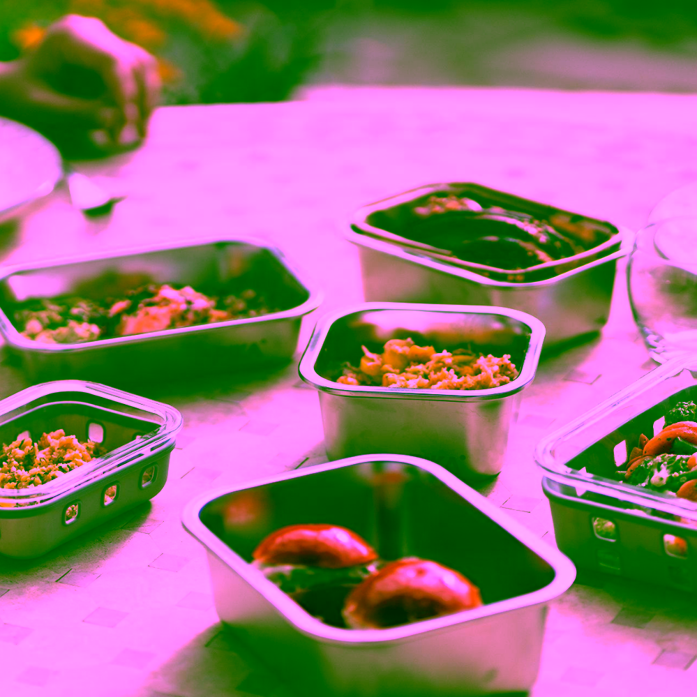 Pika Nerezový jídelní box čtvercový 600 ml se skleněným víkem (PKMS600)