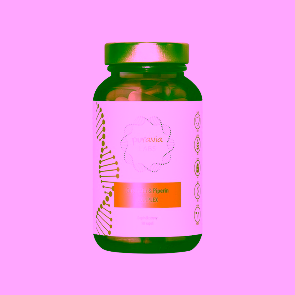 Puravia Labs Kurkumin & piperin komplex