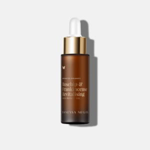 Vanessa Megan Revitalizační olej na obnovu pleti se šípky a kadidlem Rosehip & Frankincense Revitalising Skin Repair Oil