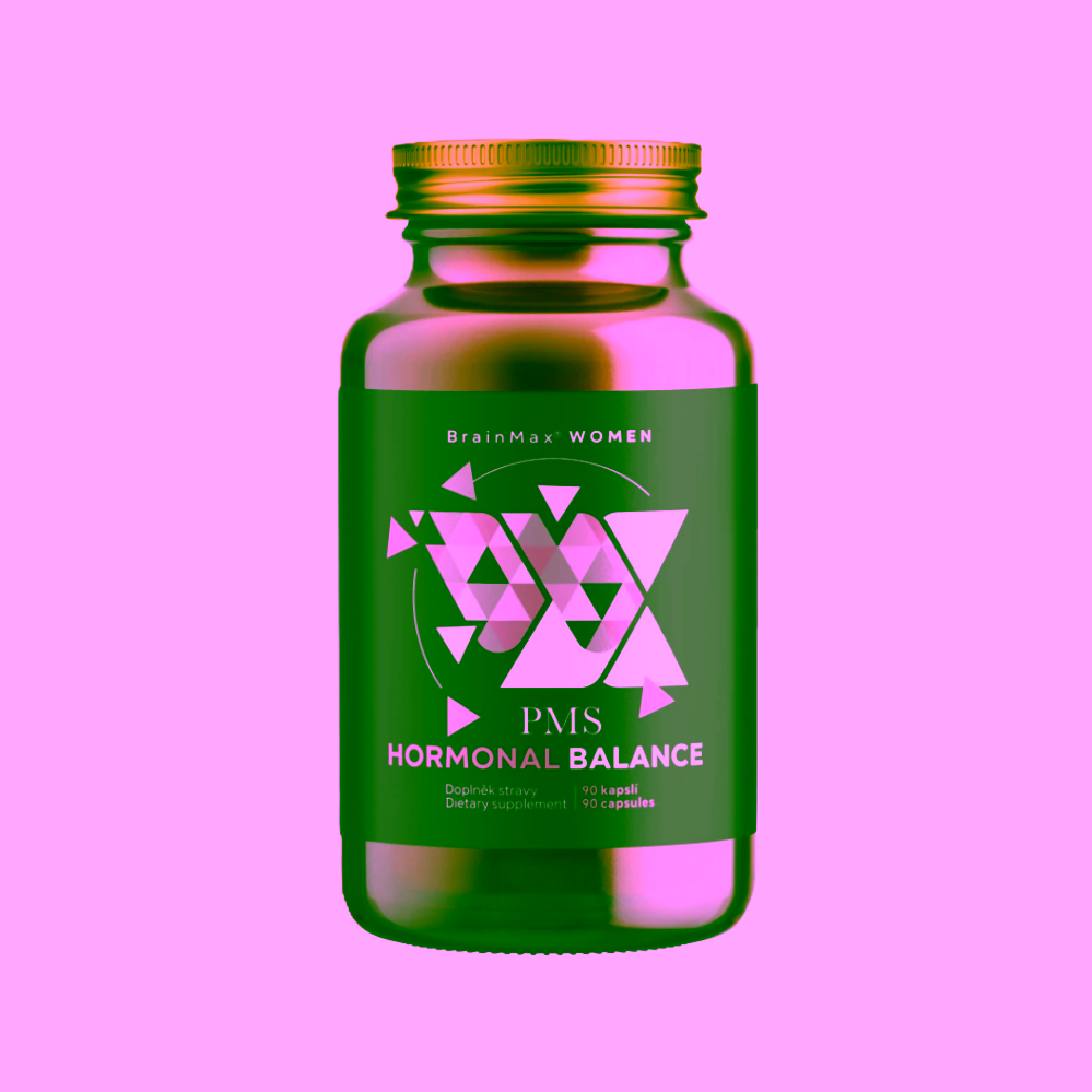 BrainMax Women PMS Hormonal Balance podpora hormonální rovnováhy