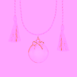 Ilado Bow Pregnancy Necklace těhotenská bola