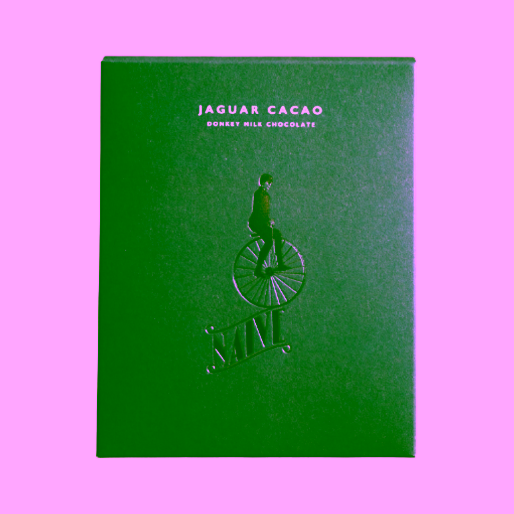 Naive 70% Jaguar Donkey darkmilk z wild Theobroma bicolor s oslím mlékem bez cukru