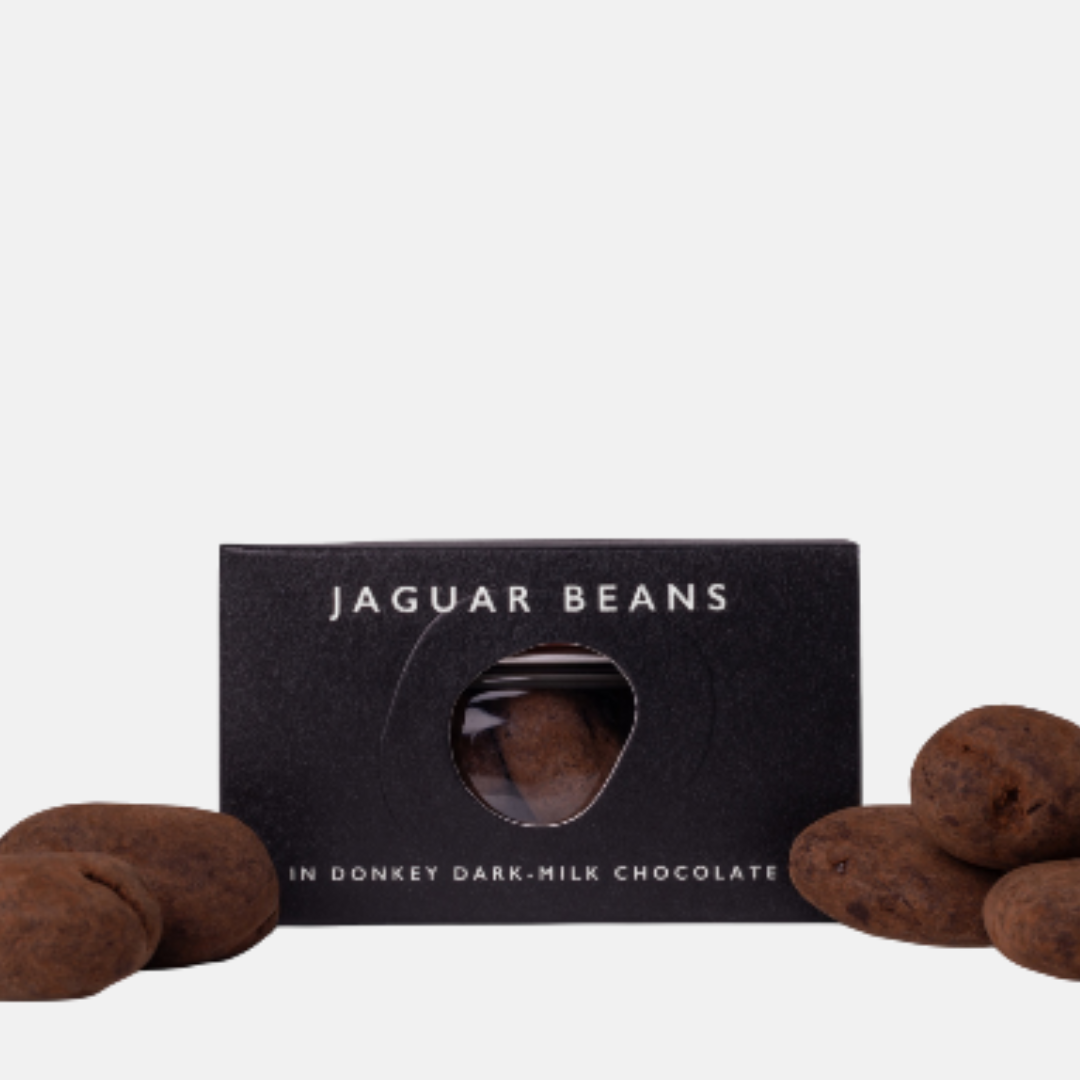 Naive Divoké Jaguáří boby v oslí mléčné čokoládě bez cukru ZLEVNĚNO