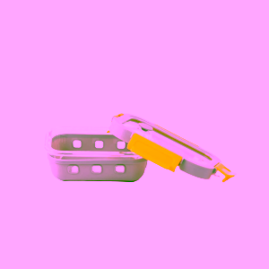 Pika Skleněný jídelní box 370 ml se skleněným víkem (PKGS370)