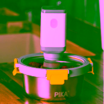 Pika Vakuovací elektrická pumpa + 5 ks ventilků na vakuování (PKEVP)