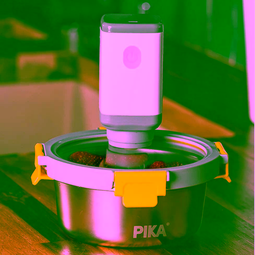 Pika Vakuovací elektrická pumpa + 5 ks ventilků na vakuování (PKEVP)