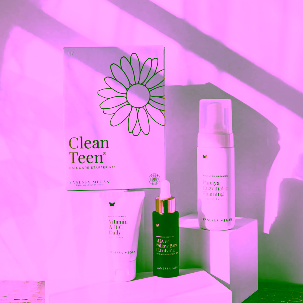 Vanessa Megan Sada pro mladistvou pleť Clean Teen® Skincare Starter Kit