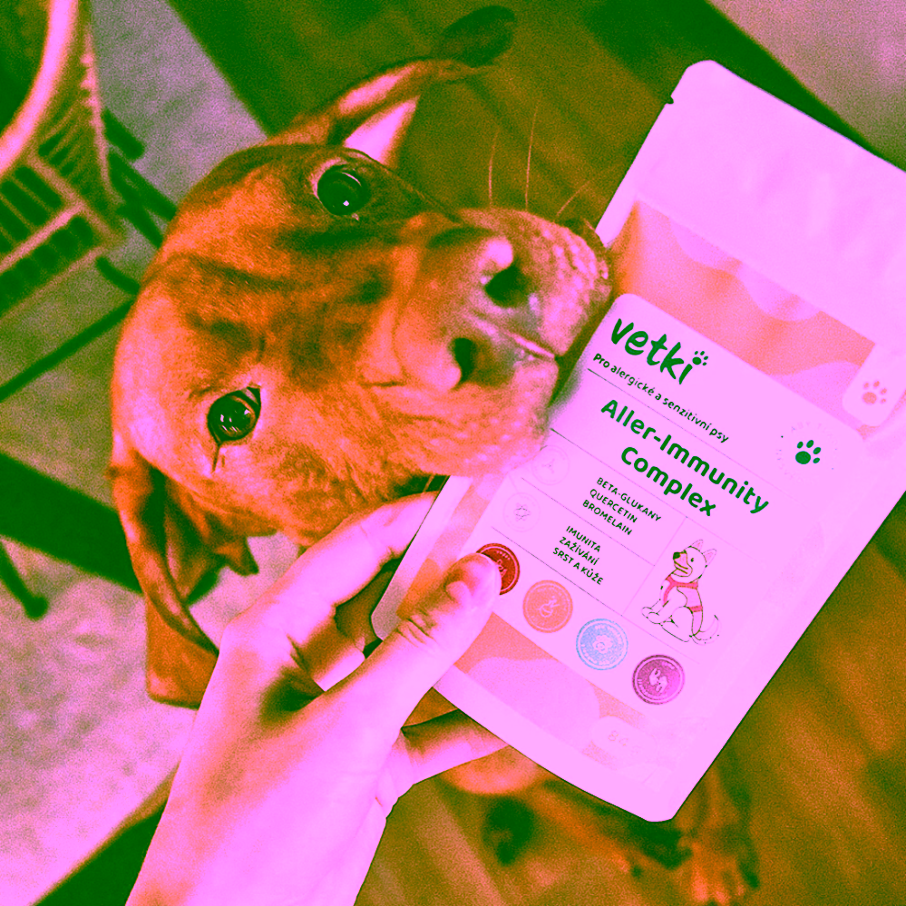 Vetki Aller-Immunity Complex Komplex imunita, zažívání, srst a kůže