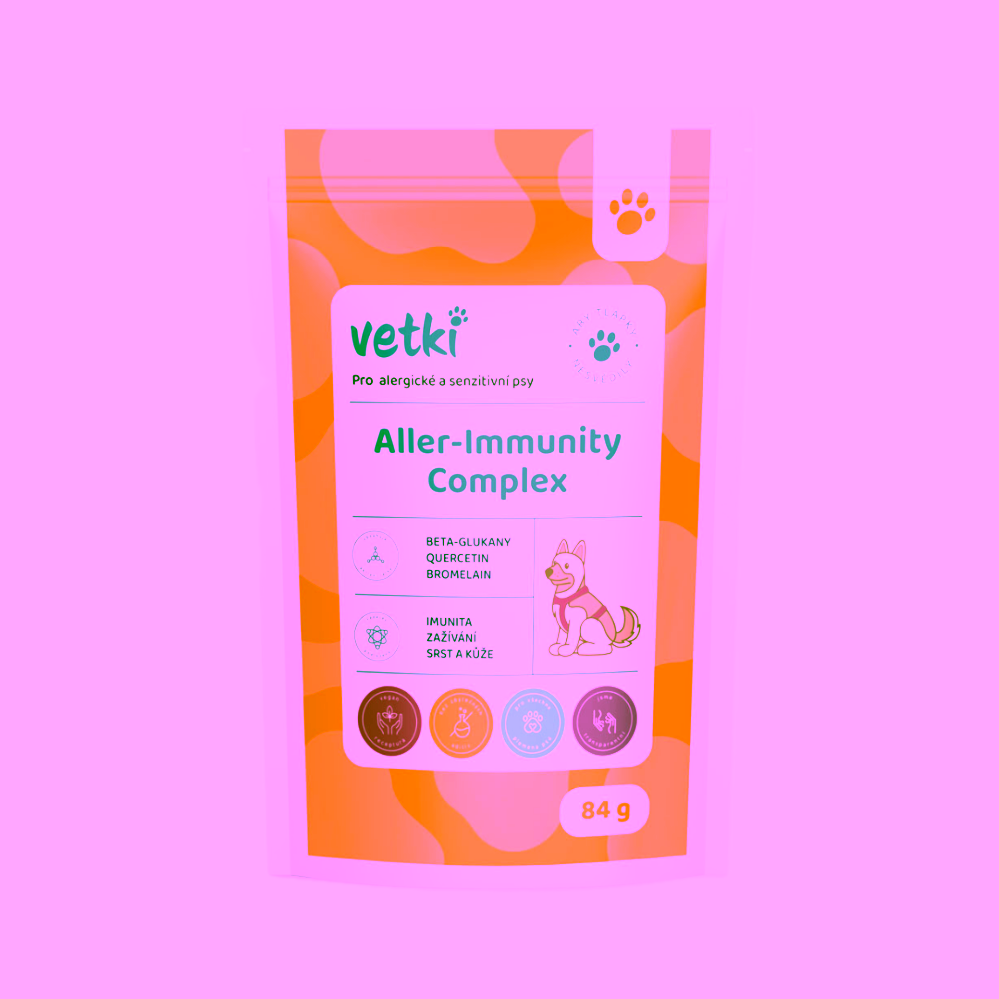 Vetki Aller-Immunity Complex Komplex imunita, zažívání, srst a kůže