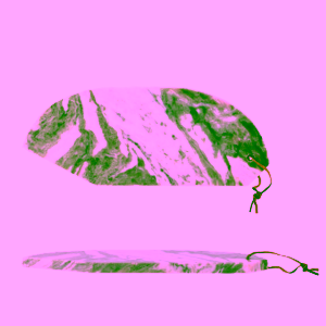 Bloomingville Ziggy krájecí mramorové prkénko zelené