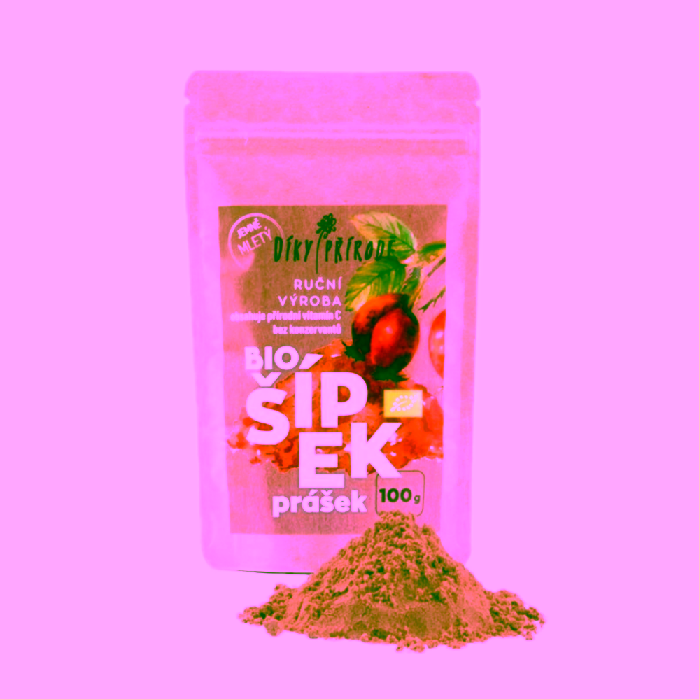 Díky přírodě Šípek BIO prášek 100 g