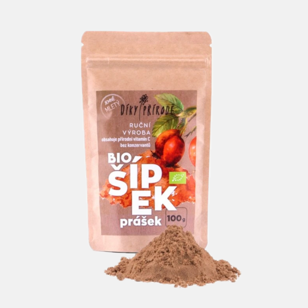 Díky přírodě Šípek BIO prášek 100 g