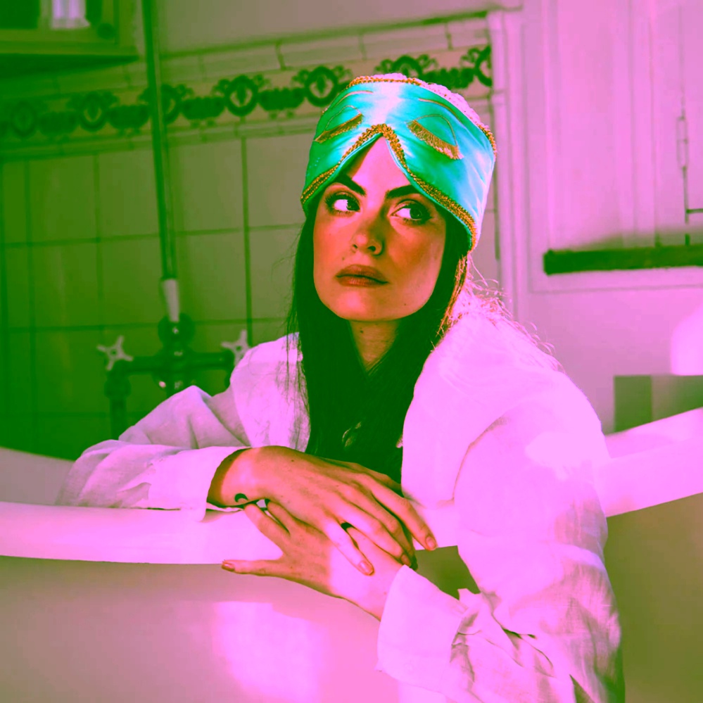 Drowsy Hedvábná maska na spaní Breakfast at Drowsy