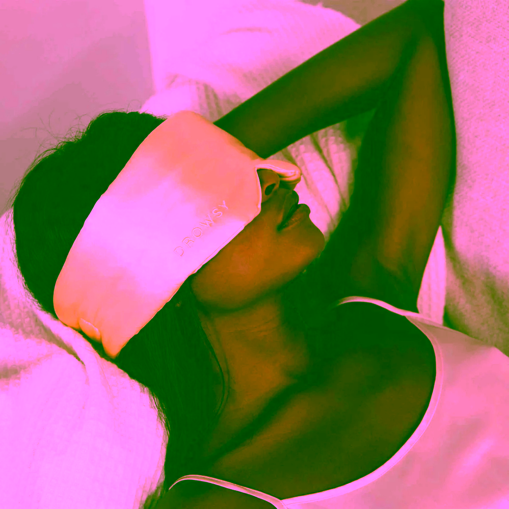 Drowsy Hedvábná maska na spaní