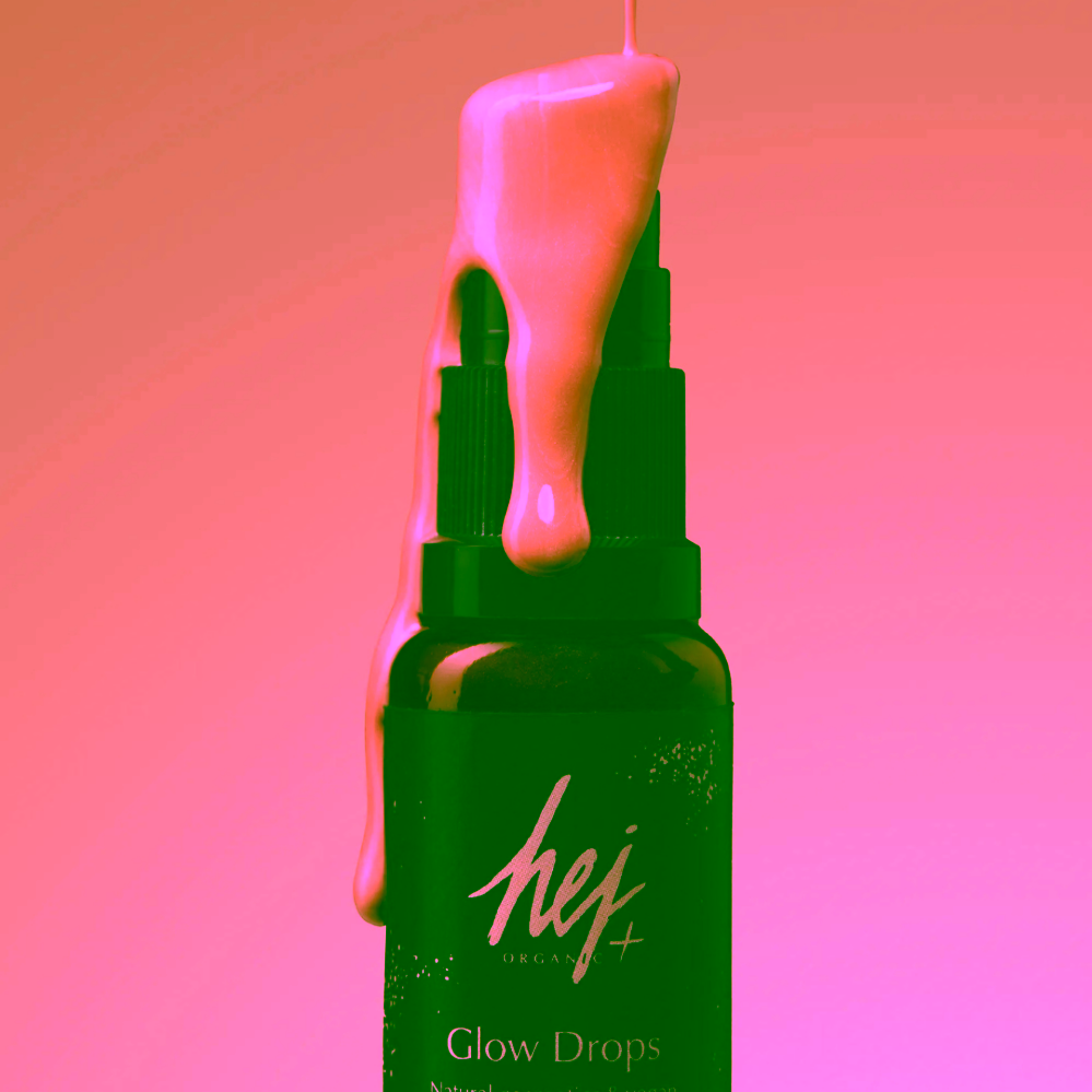 Hej Organic+ Glow Drops pro rozzáření pleti