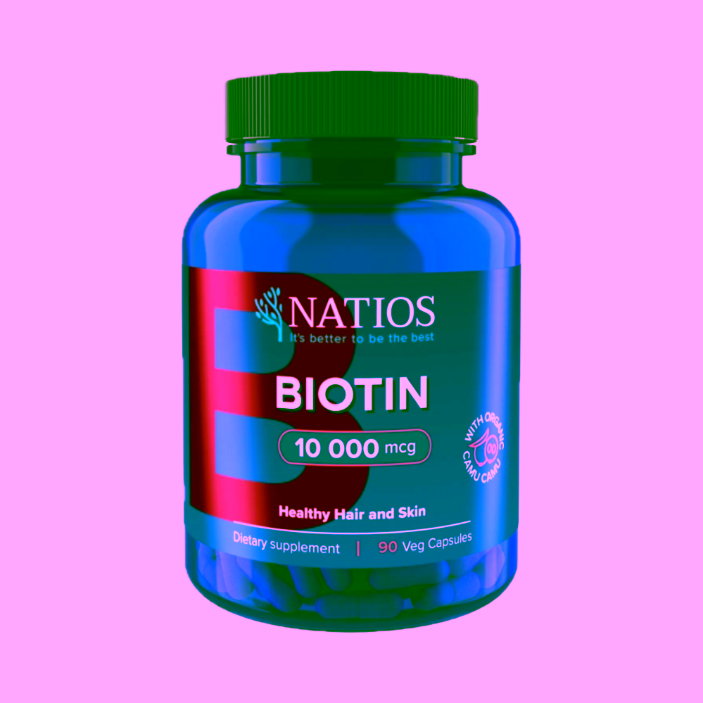 Natios Biotin Extra Strenght 10 000 mcg