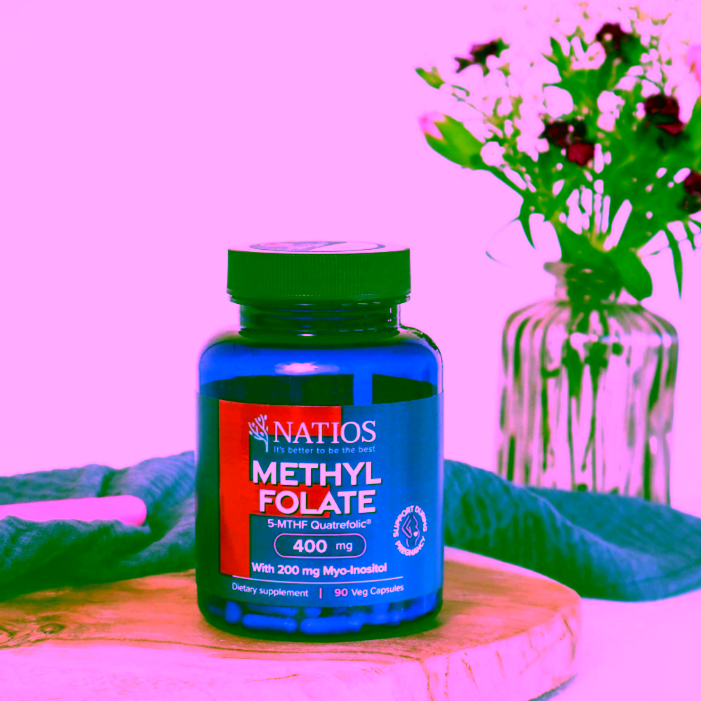 Natios Methyl Folate Aktivní kyselina listová 400 mcg