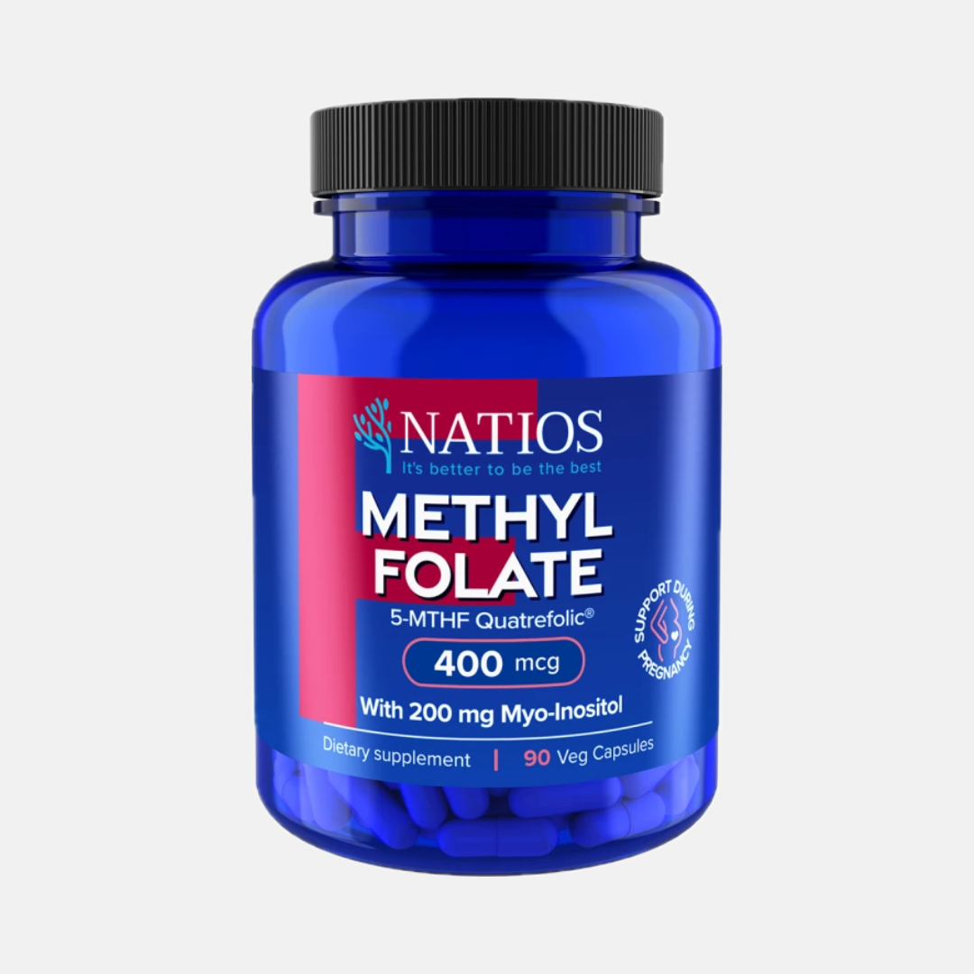 Natios Methyl Folate Aktivní kyselina listová 400 mcg
