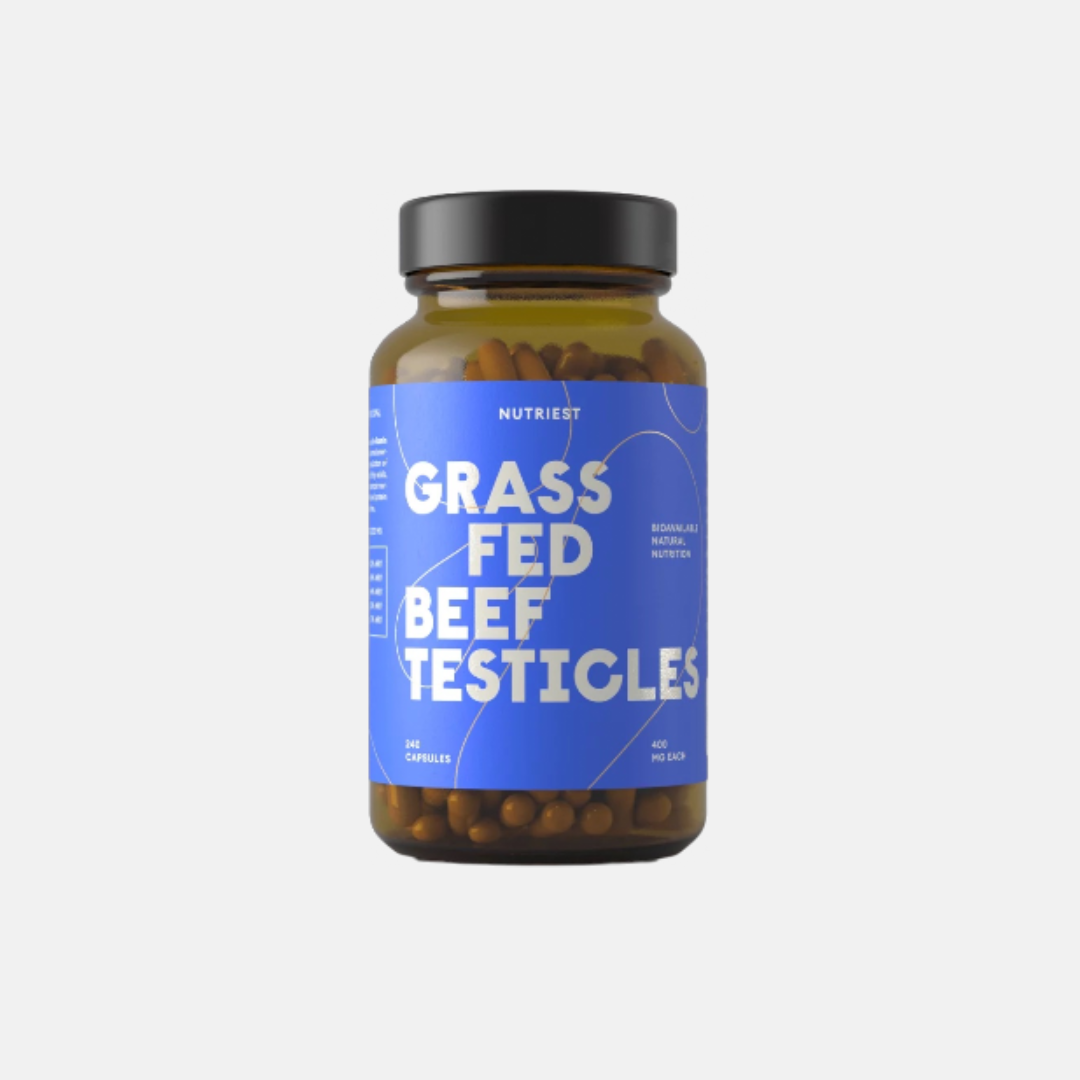 Nutriest Grass Fed Desiccated Beef Testicles Hovězí varlata