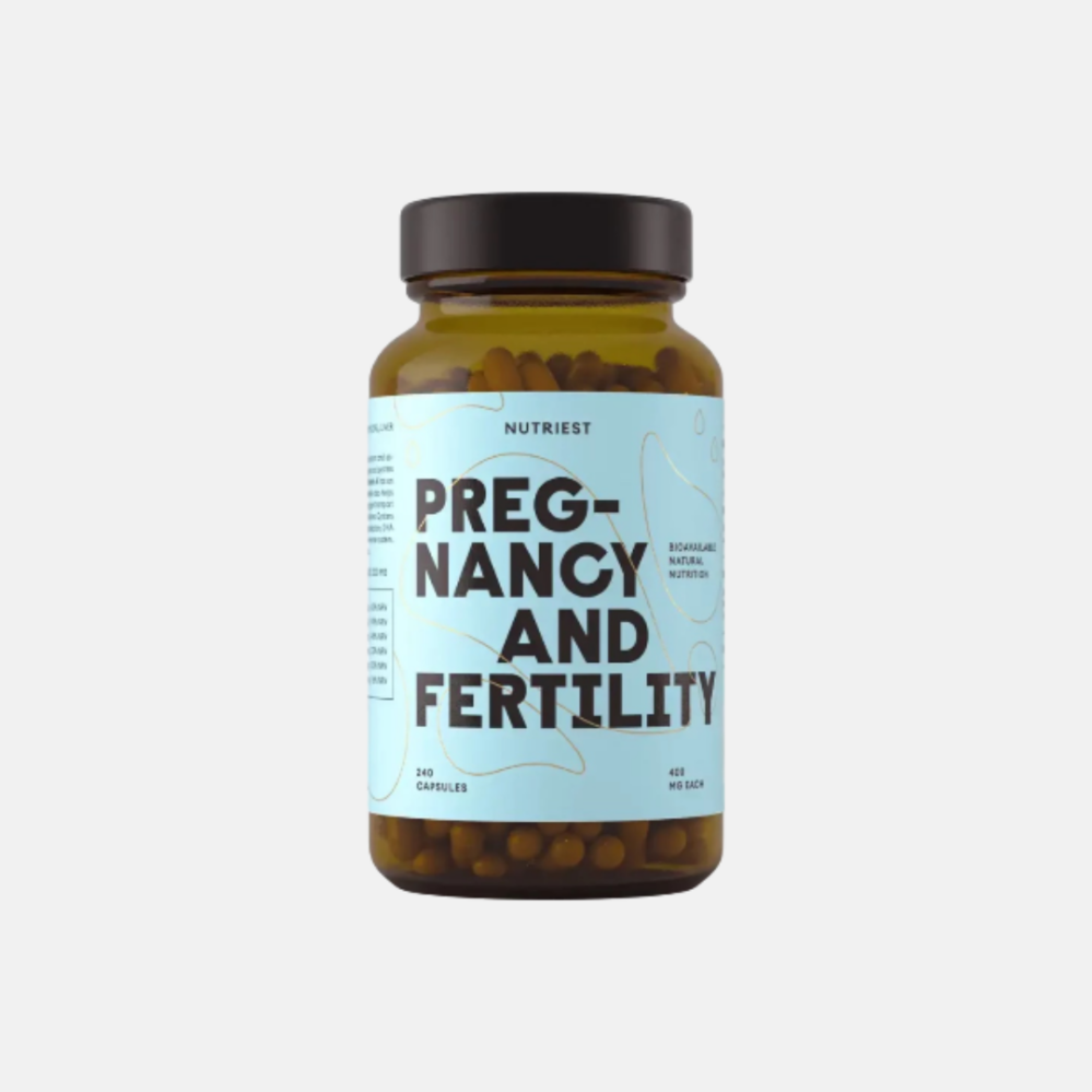 Nutriest Pregnancy and Fertility Grass Fed Hovězí orgány s kolostrem a ústřicemi