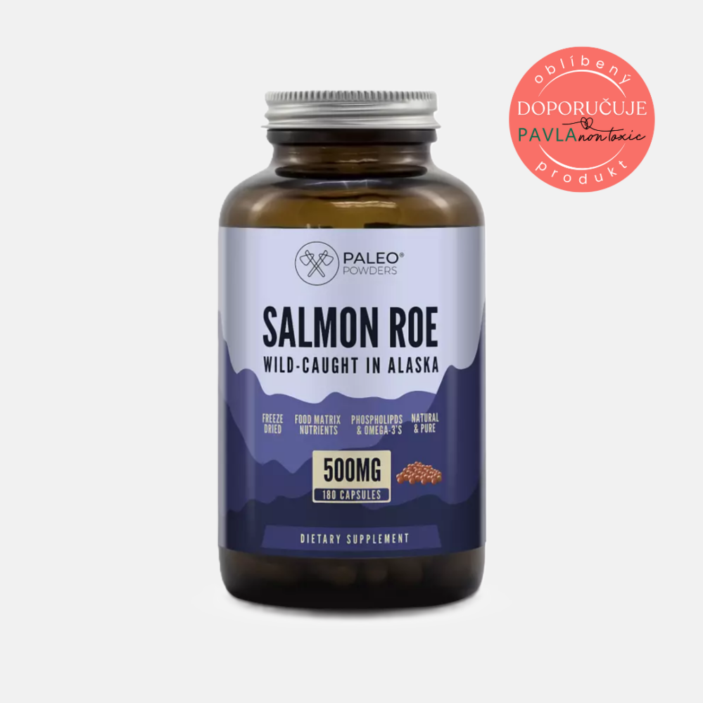 Paleo Powders Divoké lososí jikry z Aljašky