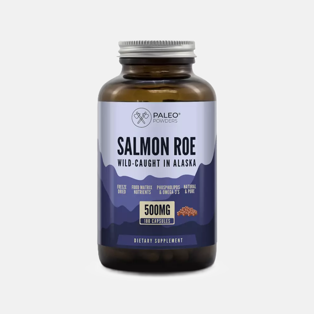 Paleo Powders Divoké lososí jikry z Aljašky