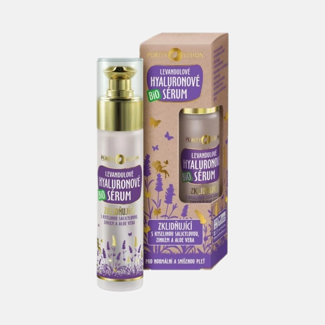 Purity Vision Bio Zklidňující levandulové hyaluronové sérum
