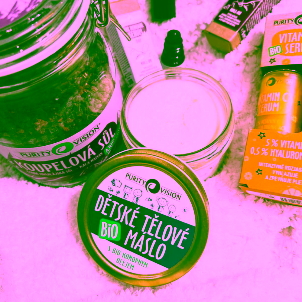 Purity Vision Bio Dětské tělové máslo