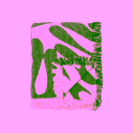 Bloomingville Alk bavlněný přehoz lahvově zelený