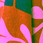 Bloomingville Atle bavlněný přehoz terakota