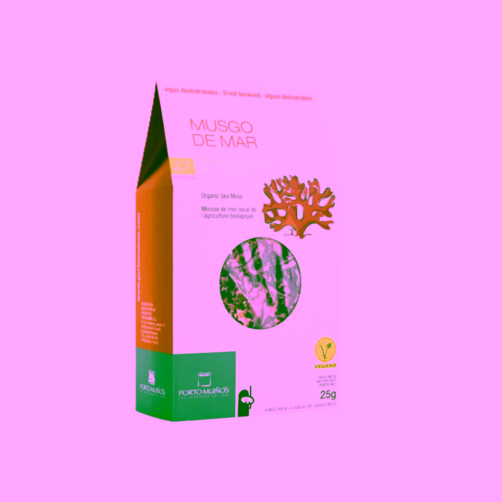 Porto-Muiños Bio Mořské řasy Sea Moss Mořský mech 25 g ZLEVNĚNO