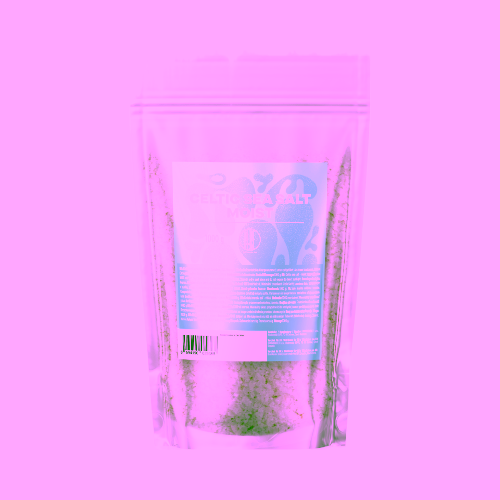 BrainMax Pure Celtic Sea Salt Moist Keltská mořská sůl vlhká
