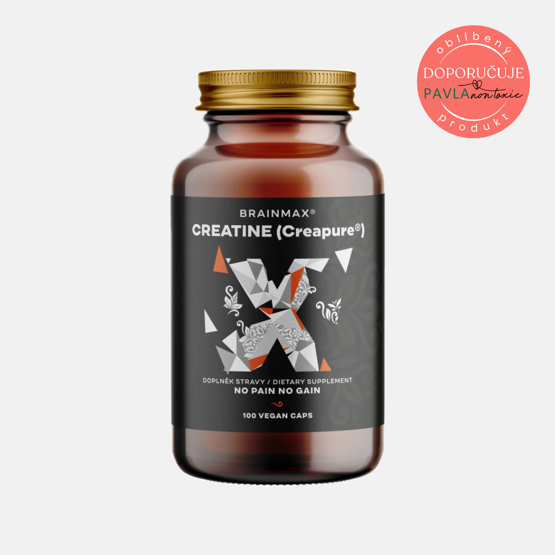BrainMax Creatine Creapure® kreatin monohydrát 875 mg