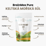 BrainMax Pure Celtic Sea Salt Dry Keltská mořská sůl suchá