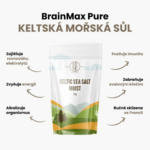 BrainMax Pure Celtic Sea Salt Moist Keltská mořská sůl vlhká