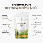 BrainMax Pure Celtic Sea Salt Moist Keltská mořská sůl vlhká