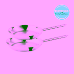 Eva Solo Honeycomb sada pánví z nerezové oceli 24 a 28 cm