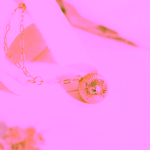 Ilado Amor Pregnancy Necklace Gold těhotenská bola