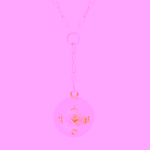 Ilado Amor Pregnancy Necklace Gold těhotenská bola