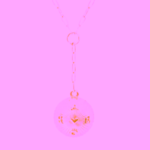 Ilado Amor Pregnancy Necklace Gold těhotenská bola