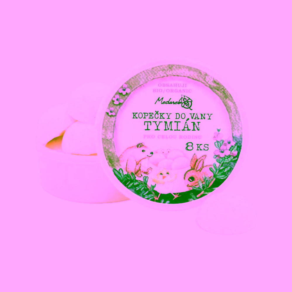 Medarek Kopečky do vany tymián 8 ks