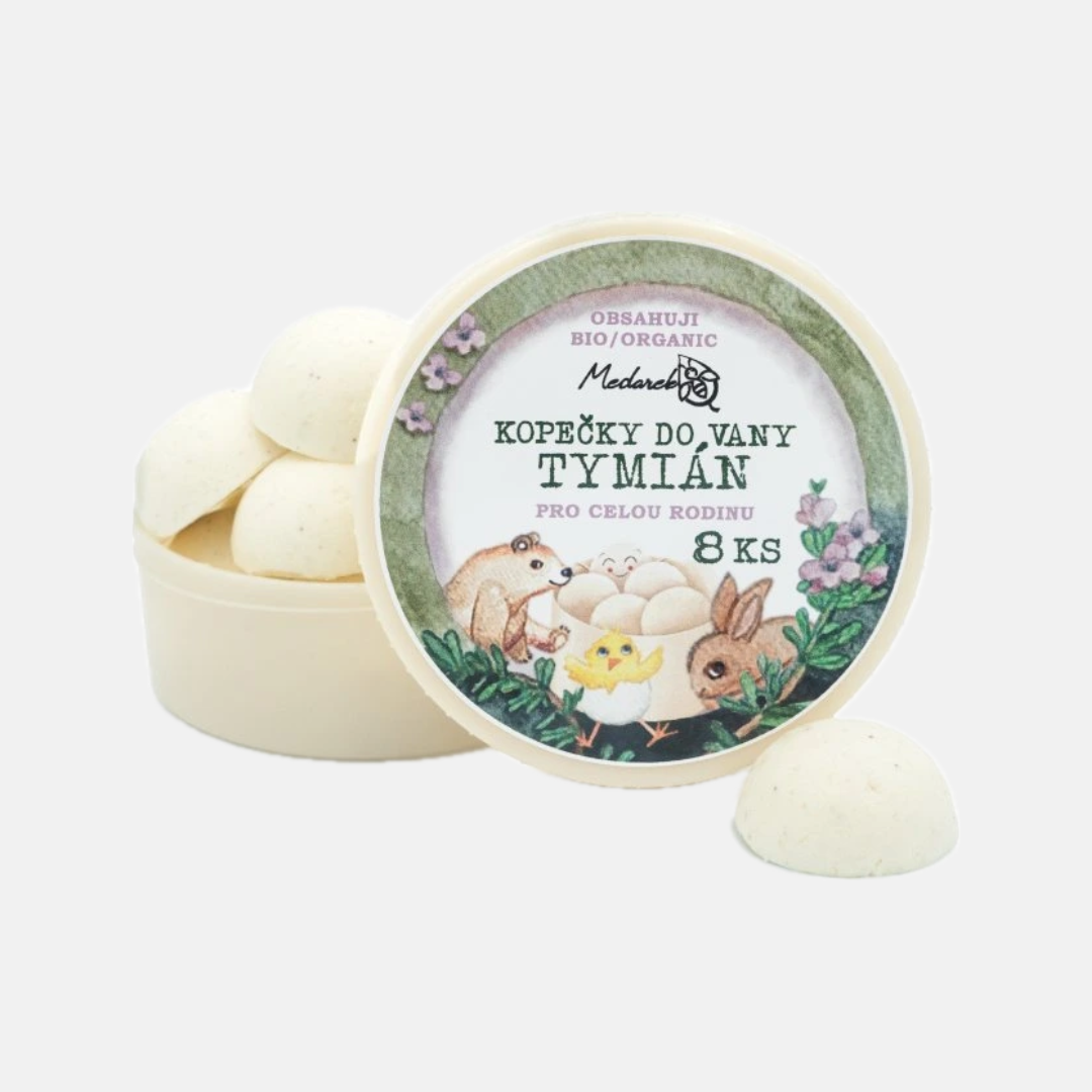 Medarek Kopečky do vany tymián 8 ks