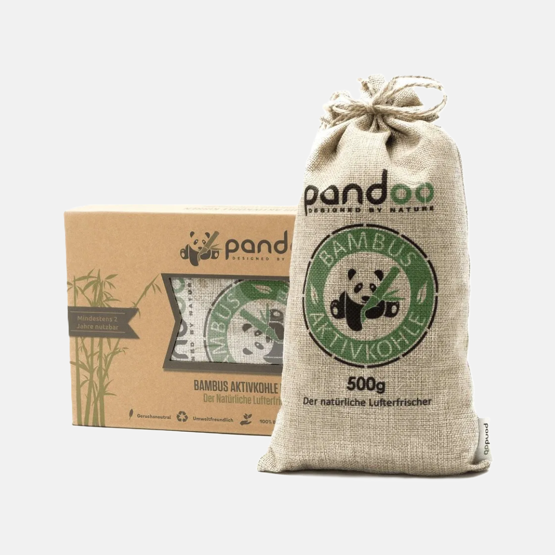Pandoo Přírodní bambusový čistič vzduchu s aktivním uhlím 1x500 g