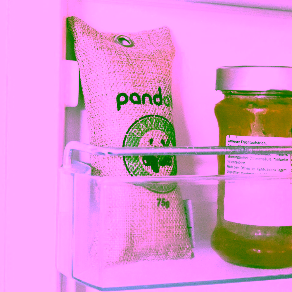 Pandoo Přírodní bambusový čistič vzduchu s aktivním uhlím 4x75 g