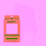 Pandoo Síťový sáček z bio bavlny na ovoce, zeleninu a chleba set 7 ks